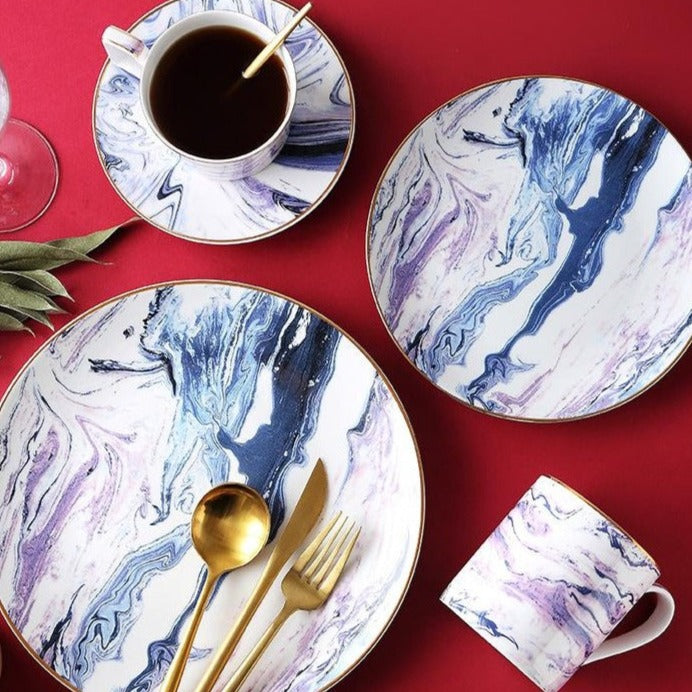 Luna Marble Plate