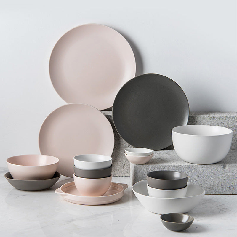 Monnin Pastel 28pc Dinnerware Set (4-6 persons)