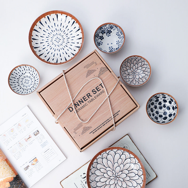 Japanese Bowl Gift Set (6-pc Set)
