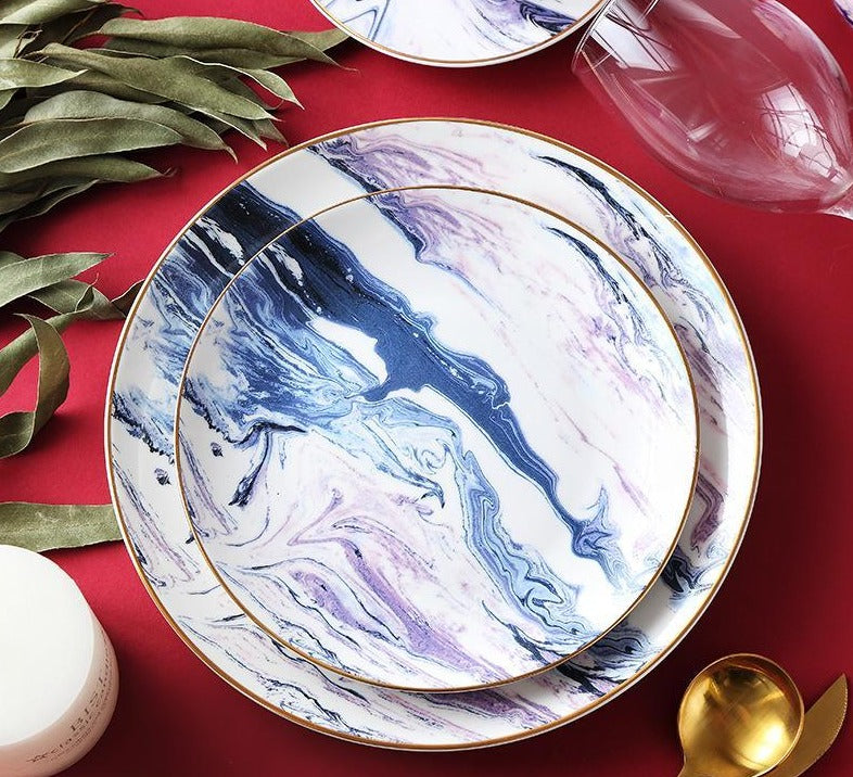 Luna Marble Plate