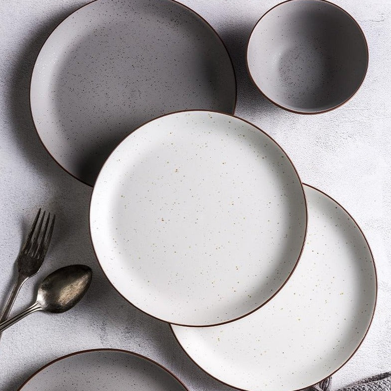 Monnin Neutral 32-pc Dinnerware Set (6 person set)