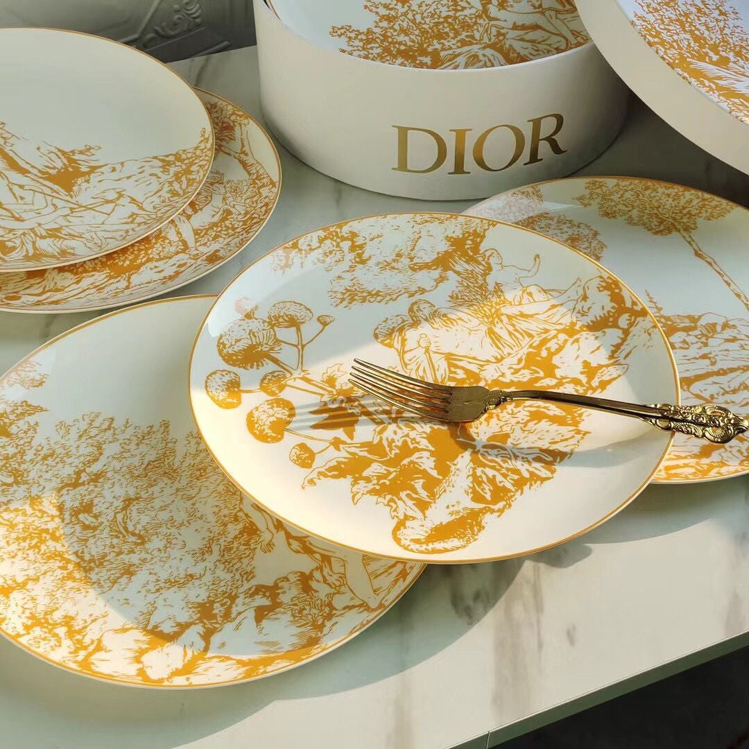 Dior Set of 6 Plate Set