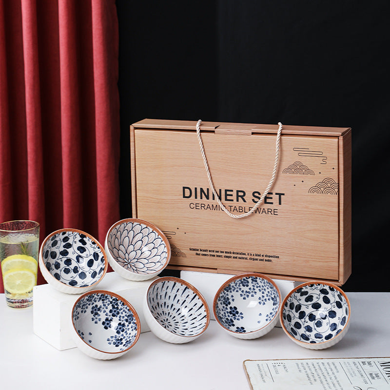 Japanese Bowl Gift Set (6-pc Set)