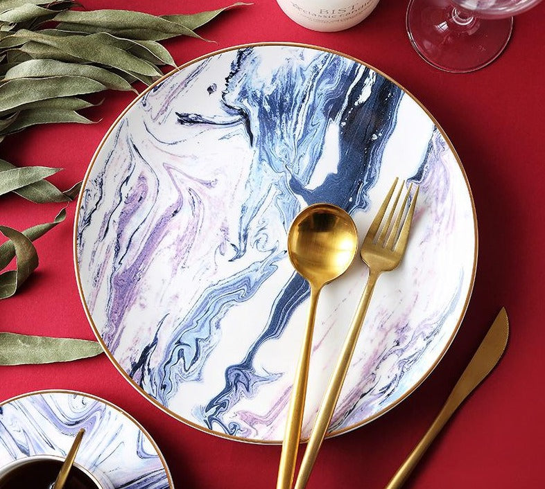 Luna Marble Plate