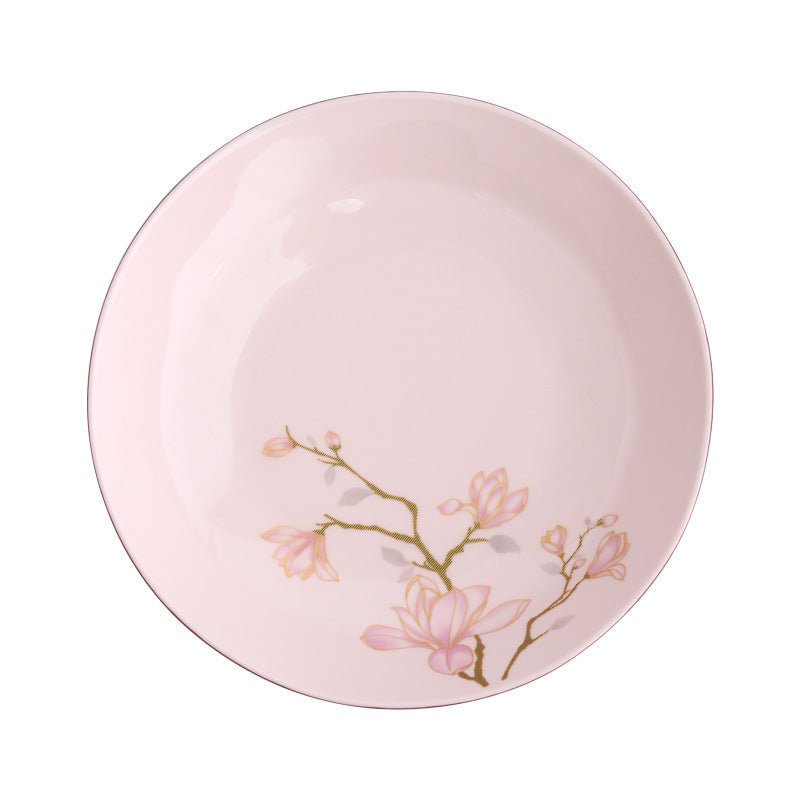 Pink Blossom Dinnerware Set