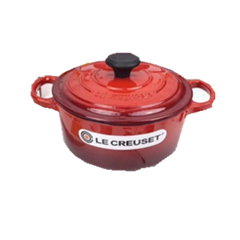 French LeCreuset Cast Iron Pot 24 26cm