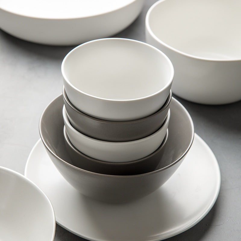 Monnin Pastel 28pc Dinnerware Set (4-6 persons)