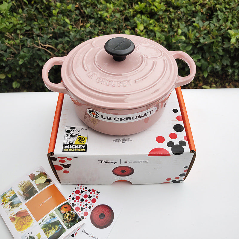 French LeCreuset Cast Iron Pot 24 26cm