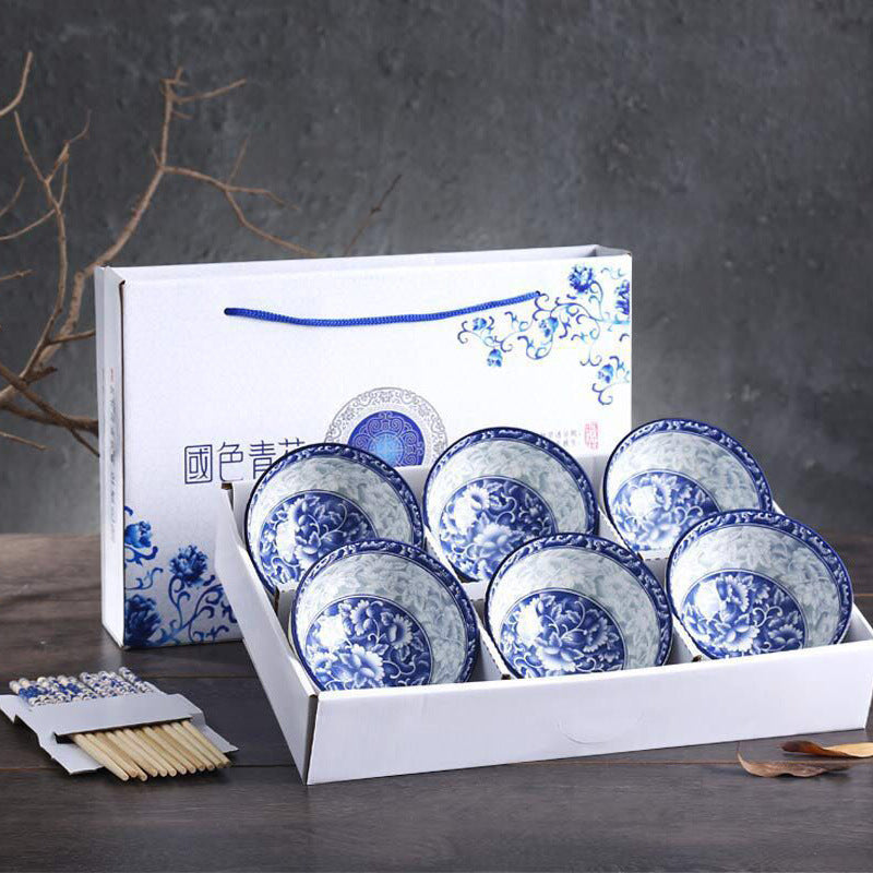 Eve Cherry Blossom Bowl and Chopstick Set