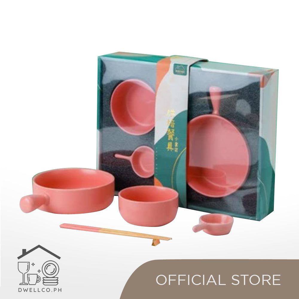 Martha Series Servingware in Blush- Set of 4