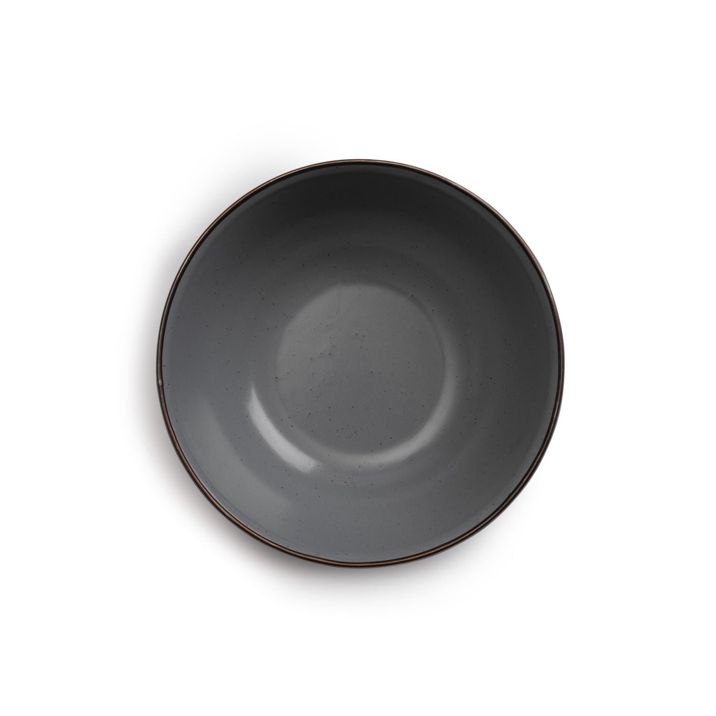 Barebones Living Enamel Bowl set of 2 - Slate Gray