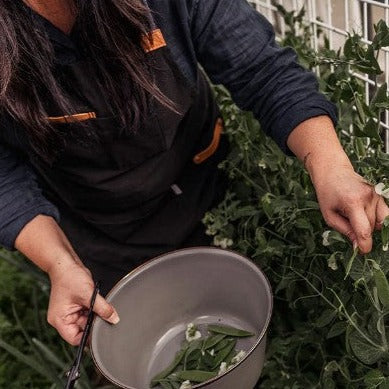 Barebones Living Enamel Mixing Bowl Set of 2 Slate Gray
