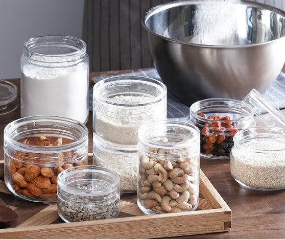 Hogyo Bucca Clear Glass Pantry Jar
