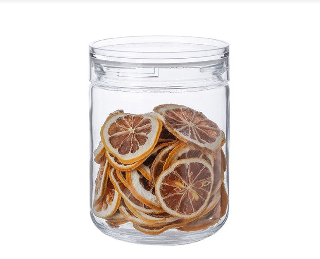 Hogyo Bucca Clear Glass Pantry Jar