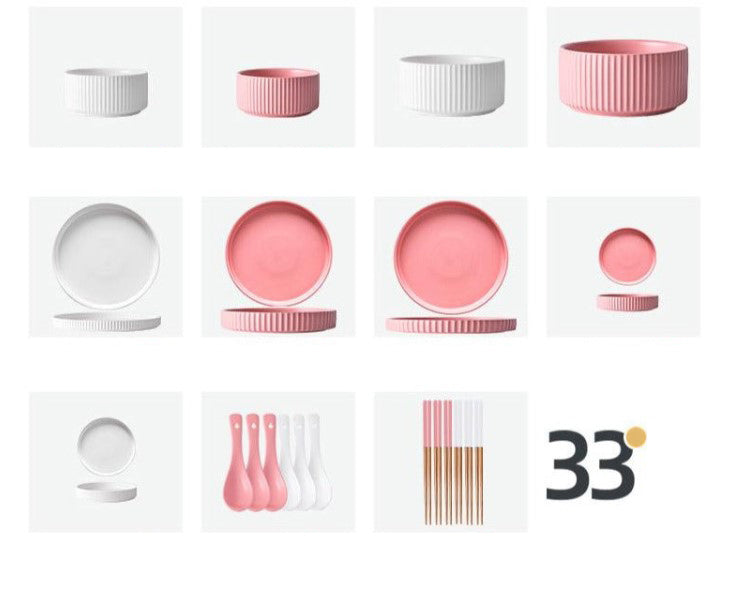 Perriand Nordic 33pc Dinnerware Set