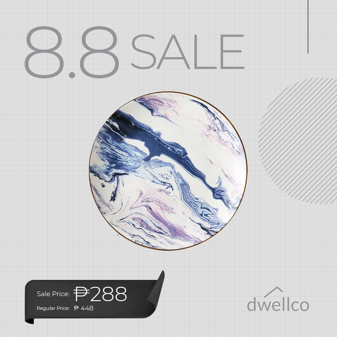 Luna Marble Plate