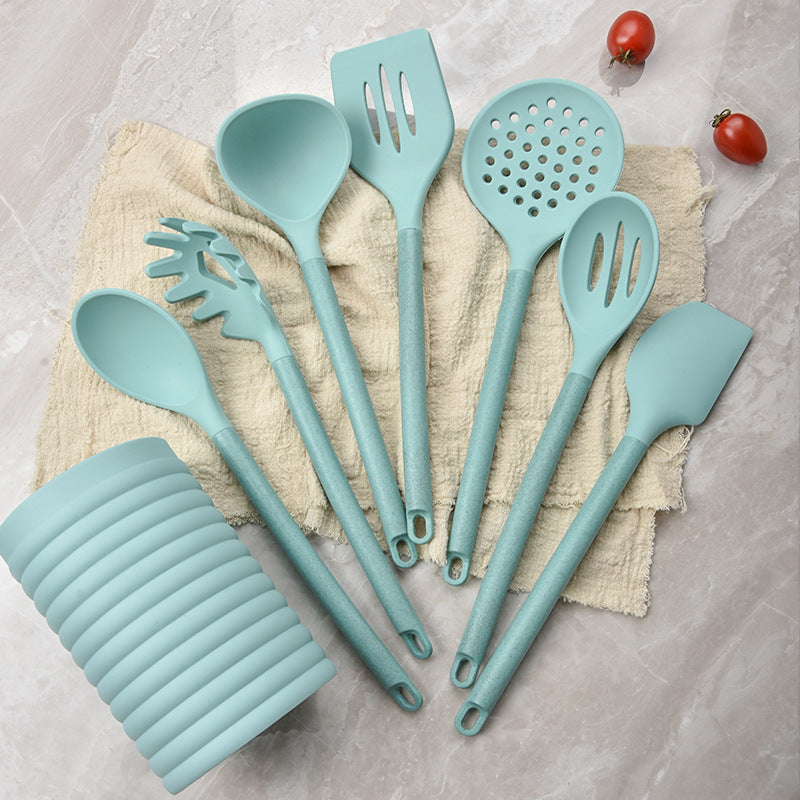 Yogu Silicone and Wood Kitchen Utensil Set