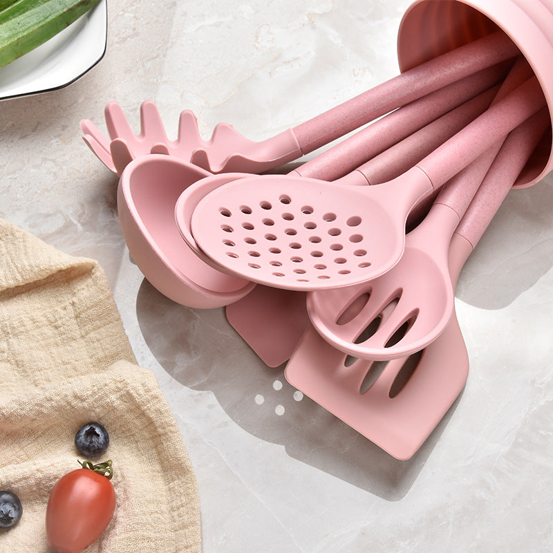 Yogu Silicone and Wood Kitchen Utensil Set