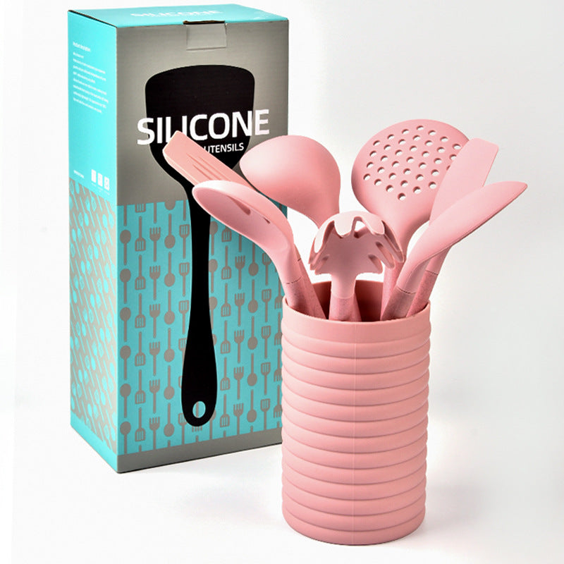 Yogu Silicone and Wood Kitchen Utensil Set