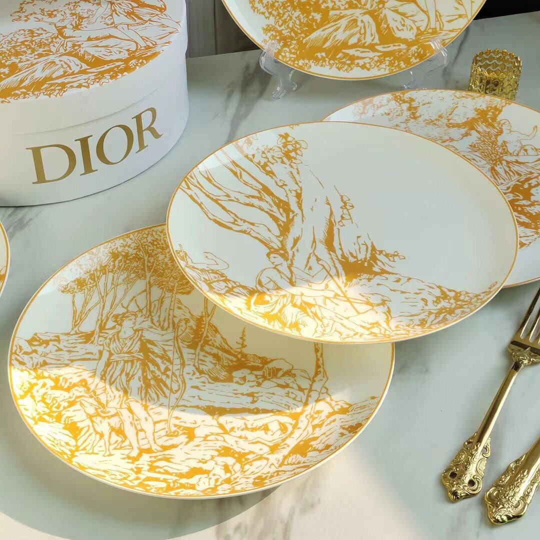 Dior Set of 6 Plate Set