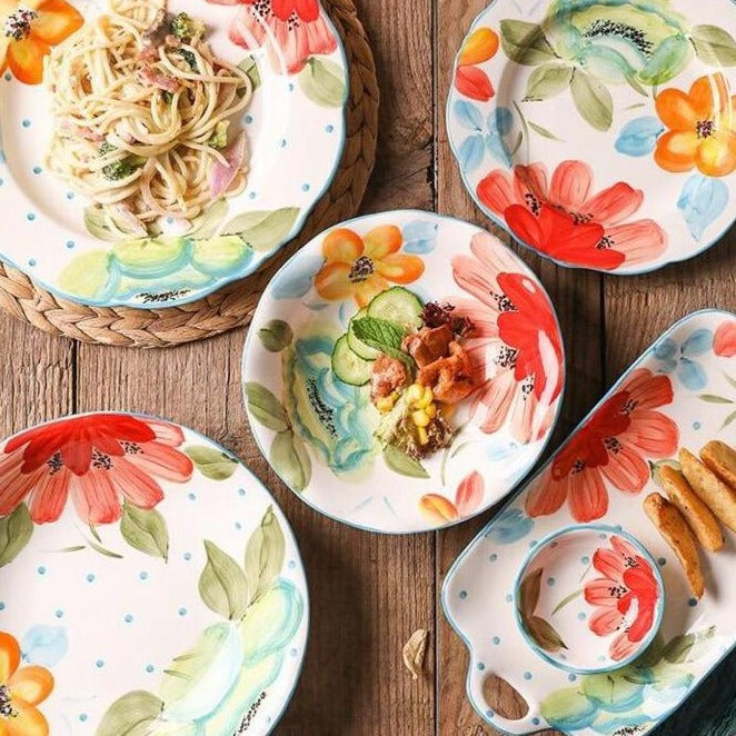 Matisse Floral Serveware