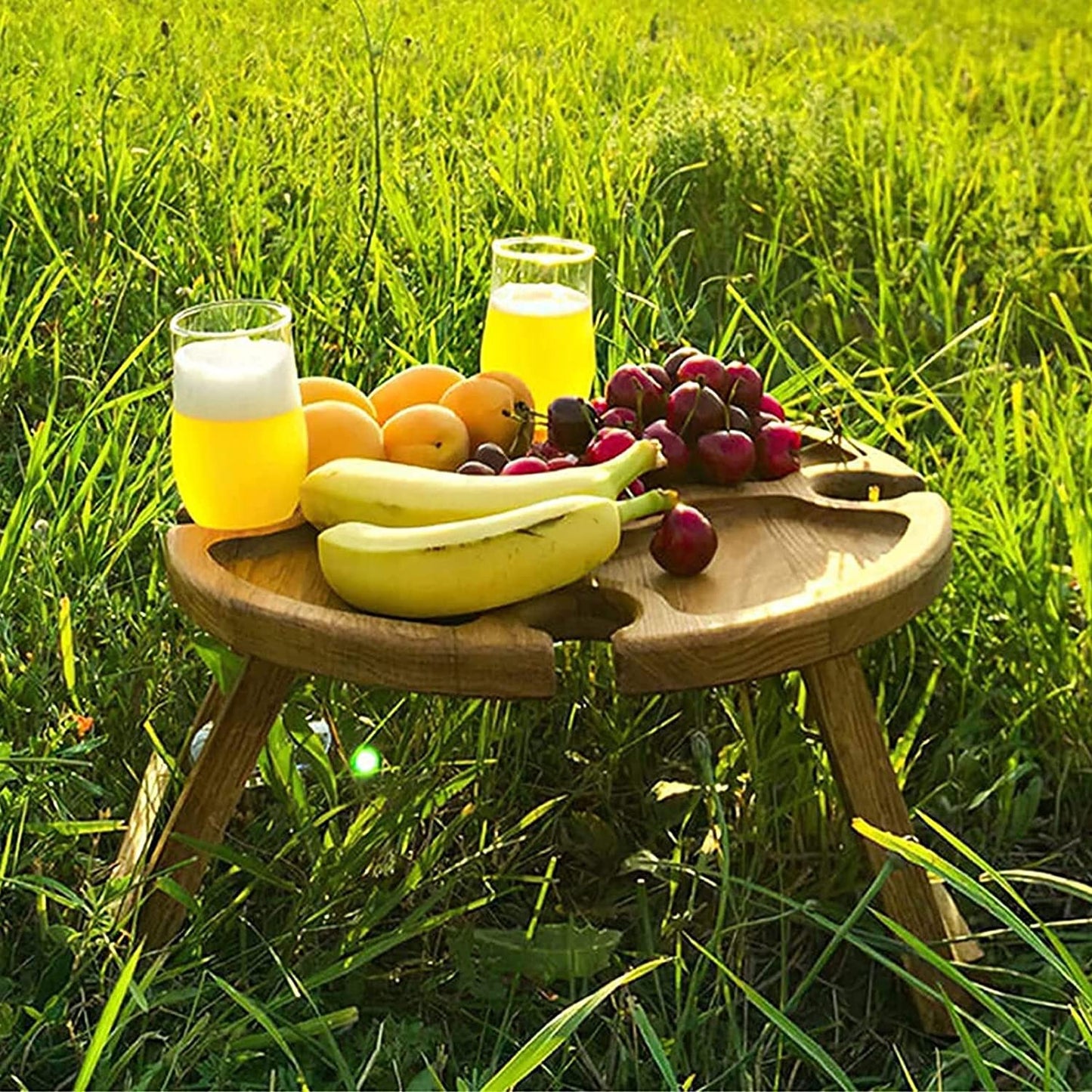 Wooden Susan Charcuterie Tray